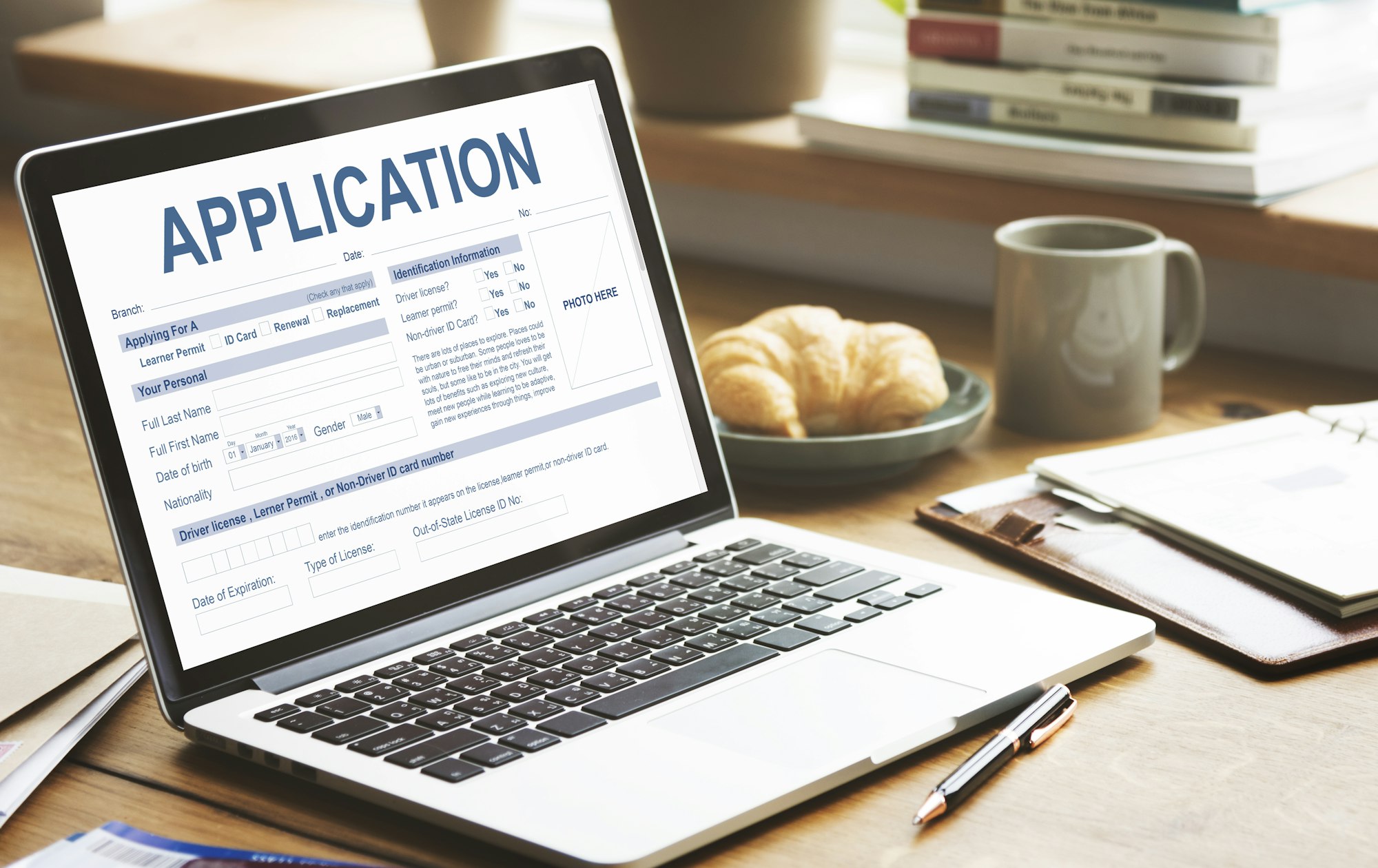 Application Information Employment Concept